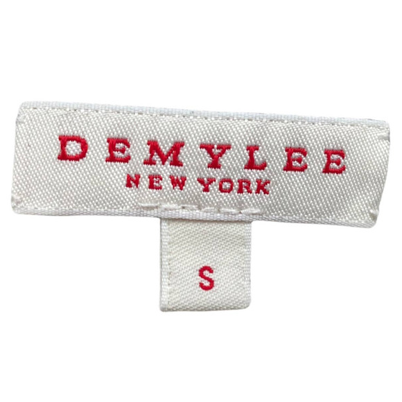 DEMYLEE WOMENS NAVY/CREAM STRIPED BATEAU NECKLINE SWEATER - Picture 7 of 7